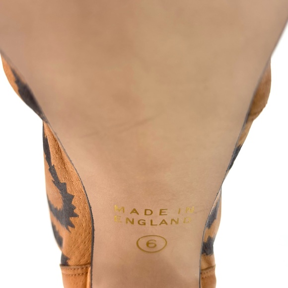 Vivienne Westwood 2013 Climate Revolution Squiggle Print Bondage Boots 6UK - Picture 9 of 10